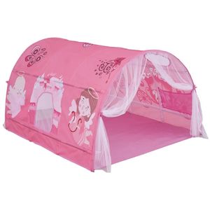 Kinderspielzeug Zelt Spielhaus 14M Tragbares Kind Baby Faltbar Falten Cartoon Kleine Kinder Bett Prinzessin Zelt 240223