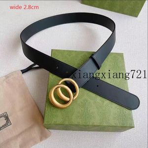 belt designer belt belts for women men belt fashion buckle genuine leather Width 2.0 2.8 3.4 3.8 cm Multiple styles with box