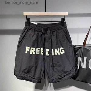 Herren Shorts Sommer Männer Schnell Trocknende Shorts Koreanische Casual Grafik Sport Hosen Hohe Qualität Herren Kleidung Basketball Shorts Männer Jogginghose Q240305