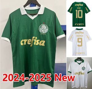 23 24 24 Koszulki piłkarskie Palmeiras Dudu Rony Luan Vanderlan G.Gomez R.Veiga Endrick Football Shirt Strona główna 2023 2024 MAILLOTS DE FUTOL Men Men Minforms