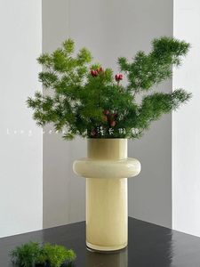Vaser vas stort blomma arrangemang dekoration vardagsrum b vintage prydnadsartiklar