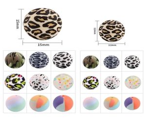 Perle di silicone per uso alimentare Massaggiagengive Rotondo Leopard Bead Bambino masticabile Dentizione per fai da te 20220301 Q21556650