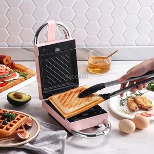 220V Electric Sand Maker Waffle Maker Multi-Baker Toaster Baking Breakfast Machine Takoyaki Donut Sandera Machine 240228
