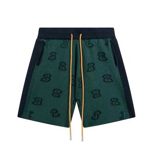 Rhude Shorts Designer Shorts Printing Wool Shorts Jacquard Sticked Casual Shorts Men Women Sport Running Outdoor Shorts 601