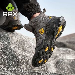 Açık ayakkabı sandalet rax erkek yürüyüş ayakkabıları dağ trekking botları yüksek kaliteli moda açık karlı kış yq240301