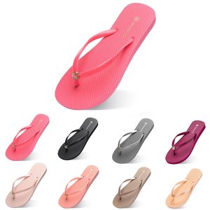 Slippers spring summer red black pink green mens low top breathable soft sole shoes flat men GAI-30