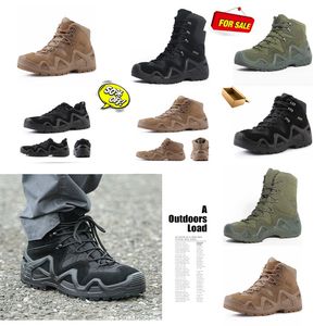 Bocwsots New mden's boots Army tactical military combat boots Outdoor hiking boots Winter desert boots Motorcycle boots Zapatos Hombre GAI