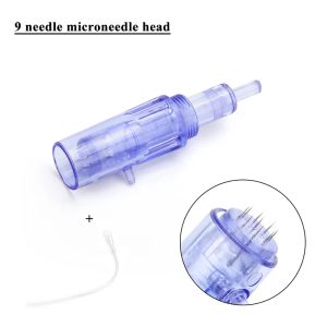 Microneedle Cartridges For Mini Hydra Gun Mesotherapy Injector Auto Derma Stamp Pen Needle with Syringe Tube LL