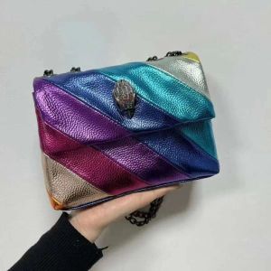 Kurt Geiger Heart w kształcie designerskiego torebki luksusowa torba skórzana londyńska mini torba na ramię metalowe sprzęgło sprzęgło torby łańcuchowe crossbody Baguette Bag 980