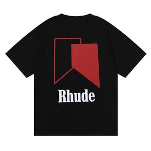 Rhude T Shirt Art Shirt Swim Trunks Tshirt Tshirt Rhudes Men Designer Tshirts for Mens Shorts Męs