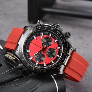R0lex relógios de pulso para homens 2024 novos relógios masculinos todos dial trabalho relógio de quartzo de alta qualidade superior marca de luxo relógio masculino moda borracha relógio banda r01