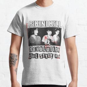 Swimwear Bikini Kill Classic TShirt High Quality Cute Elegant Lovely Kawaii Cartoon Sweet Cotton Tee Shirts Custom Gift Xs5Xl Unisex