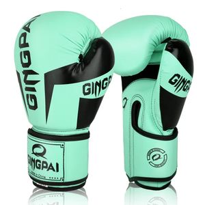 Boxhandschuhzubehör Boxen Sanda Trainingshandschuhe Kinder Erwachsene Boxhandschuhe PU-Schaum Kickboxen Training MMA Handschuhe Boxe 240226