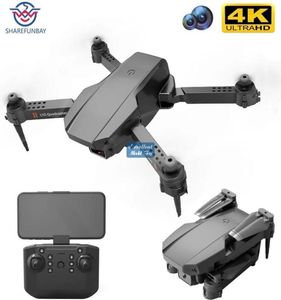 EMT MNI5 4K HD 듀얼 카메라 드론 FPV 미니 초보자 UAV 어린이 장난감 트랙 비행 중력 유도 고도 홀드 ge7697273