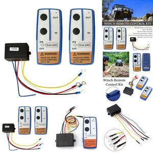 New Supply Winch Switch Wireless Remote Portable Anti-Jamming Design Visual Control Indicator O4b5