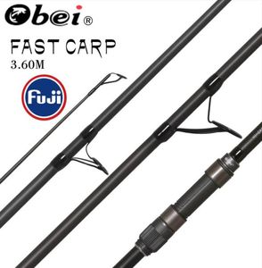 Canna da pesca alla carpa Obei Purista in fibra di carbonio Fuji canna da spinning Pesca 35 30lb Potenza 40160g 360m Canna da surf con palo rigido 2010221168069