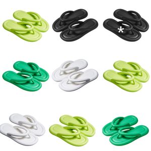 Verão novo produto chinelos designer para sapatos femininos branco preto verde confortável flip flop chinelo sandálias moda-049 mulheres plana slides gai sapatos ao ar livre