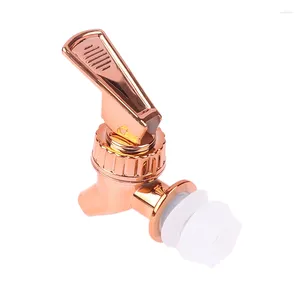 Bathroom Sink Faucets 1pcs 15mm Leakproof Faucet Plated Plastic Water Dispenser Nozzle With Filter Wine Valve Garden Connector