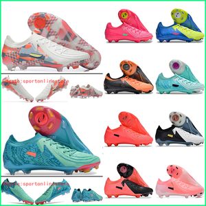 Phantom GX II Elite FG Futbol Ayakkabı Botları Erkek Kadınlar İçin Koyuklu Çocuklar Düşük Top Futbol De Scarpe Da Kalsiyo Fussballschuhe Botas Futbol Chaussures Firm Ground 01