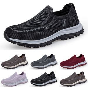 Nova primavera e verão sapatos para idosos sapatos de caminhada de um passo masculino sola macia sapatos casuais gai sapatos de caminhada femininos 39-44 15