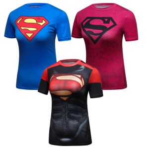 T-shirt New 3D Printed Comics TShirt Women Compression Short Sleeve Fashion Summer Women T Shirt Cosplay Costume For Female Tops Tees