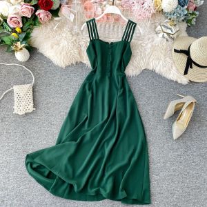 Kleid 2020 Neue Frauen Kleid Sommer Backless Kleid Candy Farben Malediven Urlaub Kleid Weibliche Dünne Fee Party Kleider Vestidos P552