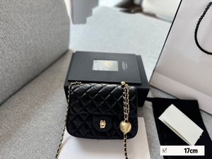 Tasarımcı Çantalar Kadınlar Mini Woc Omuz Çantaları Altın Ball CF Flep Cüzdan Klasik Küçük Tasarımcılar Tote Çantalar Lady Siyah Çanta Kapitone Crossbody Bag Cüzdan