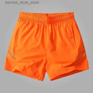 Mäns shorts Nya sommarshorts Mens Fashion Brand Board Shorts Breattable Mens Casual Shorts Sports Running Quick Torking Mens Short Bermuda Beach Shorts Q240305