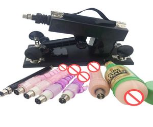 Masturbators Automatic Sex Machine Gun MultiSpeed Vibrating for Men and Women love Machine with Male Masturbation Cup and Big Dil9069192