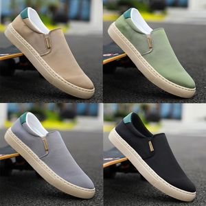 2024 scarpe casual di colore solido bianco beige jogging che cammina a bassa donna sneaker classica allenatori classici Gai