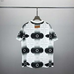 Bluza męskie plus koszulki Polos Okrągły T-shirt Rozmiar szyi haftowany i drukowany w stylu polarnym Letni zużycie z ulicą czyste bawełniane xs-s-m-l-xl krótkie trapstar D43