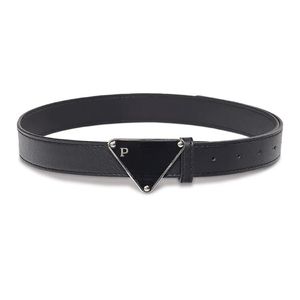 Cinture da donna di design Cinture di lusso Lettera Triangolo Nero Cintura da uomo Accessori di abbigliamento moda decorativi casual