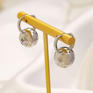 Luxury hoop earrings designer earrings for women gold plated earring stud earring chain geometric women jewelry