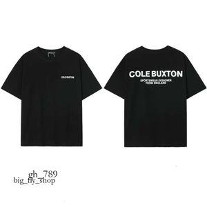house of cb dress Designer Summer Cole Buxton Men's T-shirts Streetwear Letter Printed Casual Fashion Short Sleeve T Shirt Size S-2XL 9
