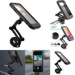 Nova motocicleta elétrica piloto montado carro bateria automotiva à prova de choque suporte móvel telefone x9z2