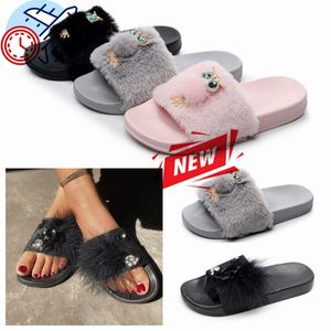 2024 Top Quality Men Women Slippers Summer Sandal Slide Flat Platform Home Fashion Shoes Flip Flops Causal Slipper GAI SIZE 36-41 Letter sandal slipper shoes