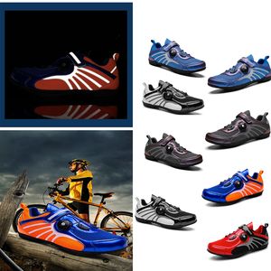 Designer Cycling Shoes Men Sports Dirt Road Cykelskor Flat Speed ​​Cycling Sneakers Flats Mountain Bicycle Footwear Running Basketball Soccer Football Gai