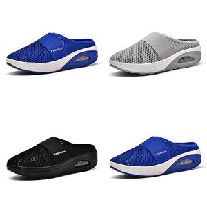 Män vit andas sneaker mesh skor mjuk springa klassisk svart jogging promenad tennis sko calzado gai 0277 756