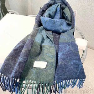 Winter Plaid Wool Scarf Designer Long Shawls Women Cashmere Scarfs Tassels L Scarves for Mens Soft Touch Warm Wraps with Tags Luxury Beanie Accessories 40*200cm 1YI3O