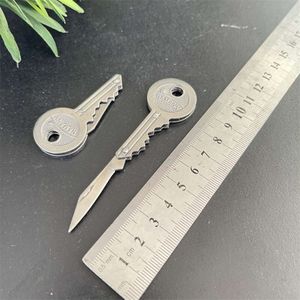 Mini Outdoor Key Multifunktionell bärbar vikning av självförsvarskniv, Demontering Knife 182784