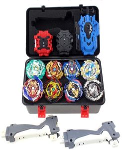 新しいBeyblade Burst Bey Bey Blade Toy Metal Funsion Bayblade Set Storage Box with Handle Launcher Plastic Box Toys B145 B150 201215450907