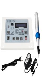 Liberty Permanent Makeup Digital Rotary Tattoo Machine Gun Zestaw z rękodziełem 1PCS i 10pcs Igle8863944