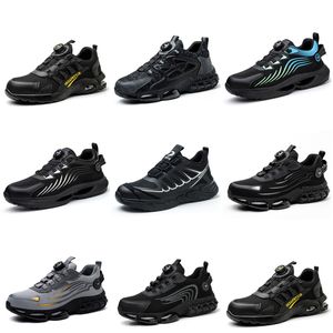 Correndo tênis GAI cinco homens mulheres triplo preto branco cinza escuro azul esporte tênis confortável malha respirável sapatos