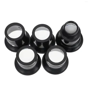 Watch Repair Kits 5 Pcs Magnifier Tool For Watchmaker Magnifiers Plastic Jeweler Magnifying Glasses Repairing