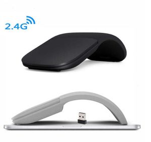 Mice Wireless Silent USB Mouse Arc Touch Computer Mouse Usb Laser Noiseless PC Mause Foldable Folding Office Mice For Microsoft T26766109