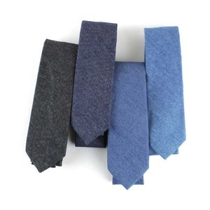 Denim Slim Necktie 2 36 عرضًا للرجال من الذهب بقعة الذهب النحيف