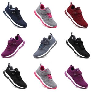 2024 Sommer-Laufschuhe Designer für Frauen Mode-Turnschuhe Weiß Schwarz Blau Rot Bequeme Mesh-Oberfläche-011 Damen Outdoor-Sporttrainer GAI Sneaker-Schuhe