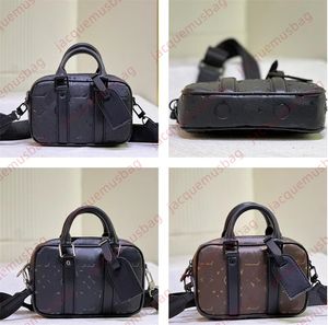 Nano porto dokument podróży torebka M82770 Projektant męskich torba Tote Luksusowe ramię Crossbody Square Trunk Bags Kobiety portfel sprzęgła telefon komórkowy torebki hobo torebki