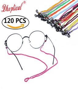 nylon chain reading glasses cord eyeglasses cord glasses chain 120pcs whole 12 color mix9784055