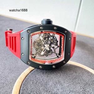 Mens Watch Female Wristwatch RM Wrist Watch RM055 Black Ceramic Americas Limited Edition Fashion Leisure Business